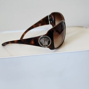 Versace Elegant Brown Sunglasses